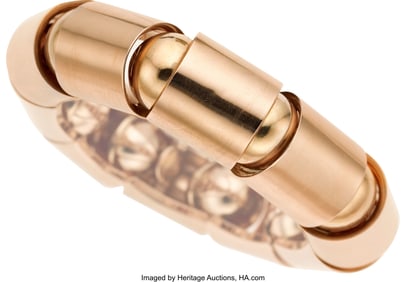 55348: Tiffany & Co. Retro Rose Gold Bracelet  Metal: 1