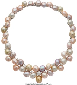 55099: South Sea Cultured Pearl, Freshwater  Cultured P