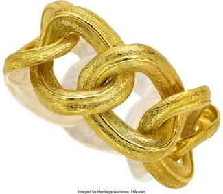 55034: Katy Briscoe Gold Bracelet  Metal: 18k gold Mark