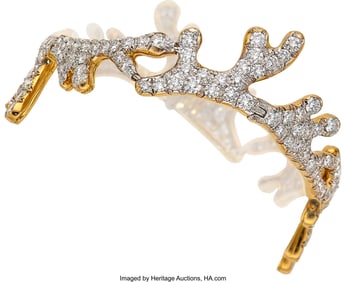 55189: Angela Cummings for Assael Diamond,  Gold Bracel