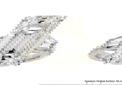 55191: Tiffany & Co. Diamond, Platinum Ring Stones: Em (1 of 6)