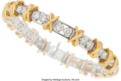 55121: Schlumberger for Tiffany & Co. Diamond,  Platinu