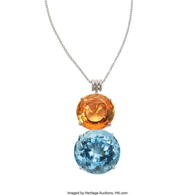 55123: Paloma Picasso for Tiffany & Co. Aquamarine,  Ci