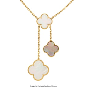 55206: Van Cleef & Arpels Mother-of-Pearl, Black Onyx,