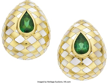 55074: Angela Cummings Tourmaline,  Mother-of-Pearl, Go