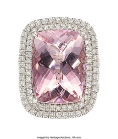55304: Charles Krypell Morganite, Diamond,  Pink Sapphi