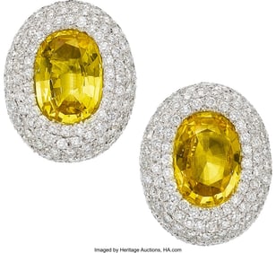 55319: Michele Della Valle Yellow Sapphire,  Diamond, W