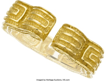 55241: Roberto Wander Gold Bracelet  Metal: 18k gold Ma