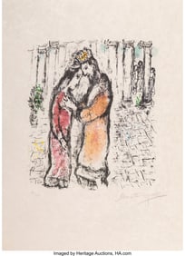 41046&colon; Marc Chagall &lpar;1887-1985&rpar; David and Bathsheba&comma; 19