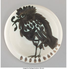 41062&colon; Pablo Picasso &lpar;1881-1973&rpar; Bird with Worm&comma; 1952 W
