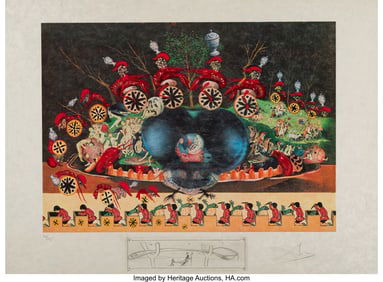 41032&colon; Salvador Dalí &lpar;1904-1989&rpar; Les montres molles de