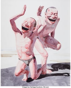 41066&colon; Yue Minjun &lpar;b&period; 1962&rpar; Untitled &lpar;Smile-ism No&period; 20&rpar;