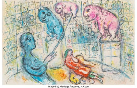 41054&colon; Marc Chagall &lpar;1887-1985&rpar; Untitled&comma; from Le Cirqu
