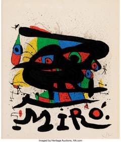 41055&colon; Joan Miró &lpar;1893-1983&rpar; Miró Sculptures&comma; 1971 Li