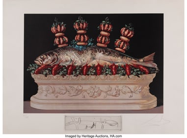 41035&colon; Salvador Dalí &lpar;1904-1989&rpar; Les panaches panaché