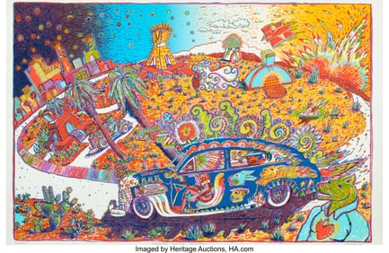 41022&colon; Gilbert &lpar;Magu&rpar; Luján &lpar;1940-2011&rpar; Cruising Turtl