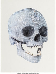 41024&colon; Damien Hirst &lpar;b&period; 1965&rpar; For the Love of God&comma; 2012