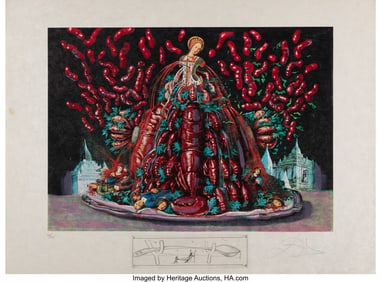 41027&colon; Salvador Dalí &lpar;1904-1989&rpar; Les Diners de Gala &lpar;c