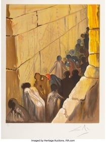41043&colon; Salvador Dalí &lpar;1904-1989&rpar; Wailing Wall&comma; from Al