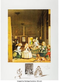 41044&colon; Salvador Dalí &lpar;1904-1989&rpar; Velasquez "Les ménin