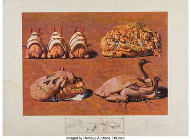 41029&colon; Salvador Dalí &lpar;1904-1989&rpar; Les caprices pincés 