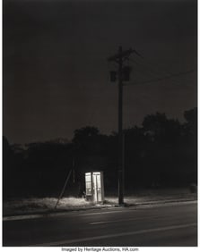73082&colon; George Tice &lpar;American&comma; 1938-2025&rpar; Telephone Boot