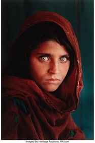 73048&colon; Steve McCurry &lpar;American&comma; b&period; 1950&rpar; Afghan Girl&comma; P