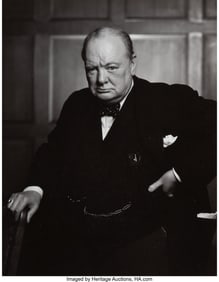 73060&colon; Yousuf Karsh &lpar;Canadian&comma; 1908-2002&rpar; Winston Churc