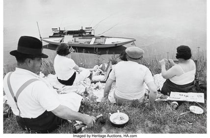 73112: Henri Cartier-Bresson (French, 1908-2004) Sunday