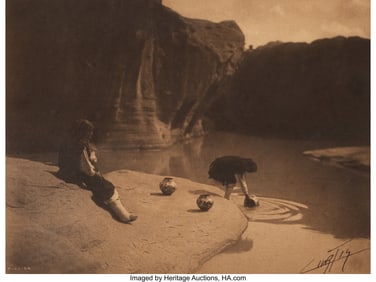 73118: Edward Sheriff Curtis (American, 1868-1952) At t