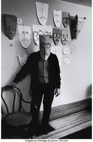 73146: Inge Morath (Austrian, 1923-2002) Saul Steinberg