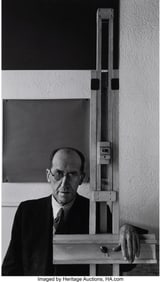 73148: Arnold Newman (American, 1918-2006) Piet Mondria