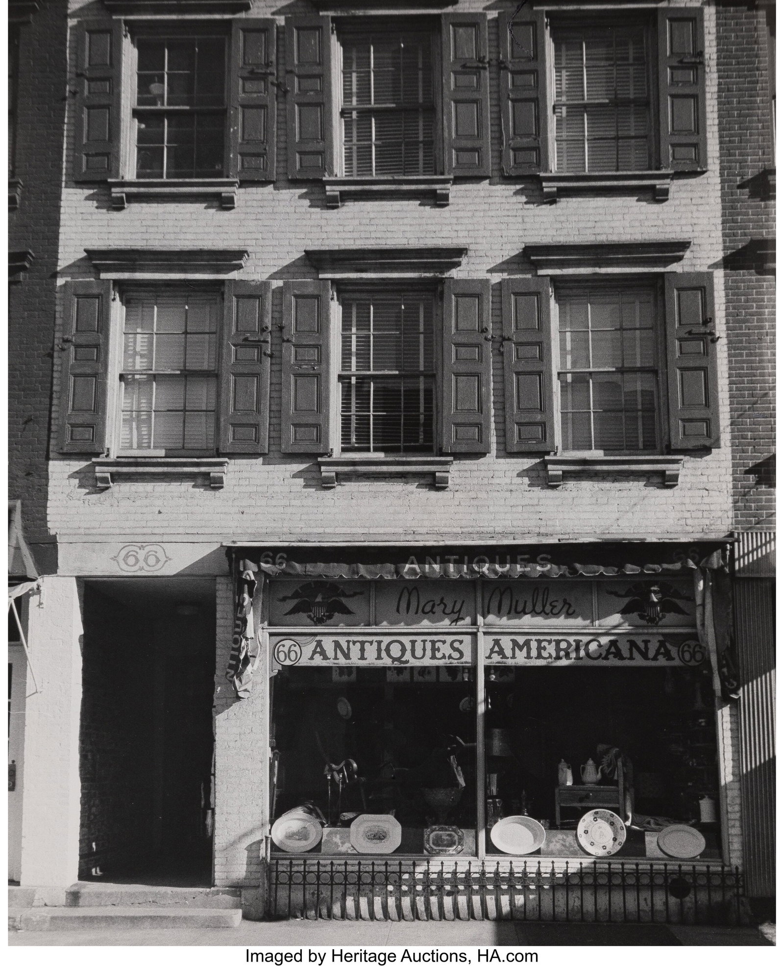 Todd Webb (American, 1905-2000) Greenwich Avenue: Todd Webb (American, 1905-2000) Greenwich Avenue, New York, City, 1955 Gelatin silver print, printed before 1963 13-1/4 x 10-1/2 inches (33.