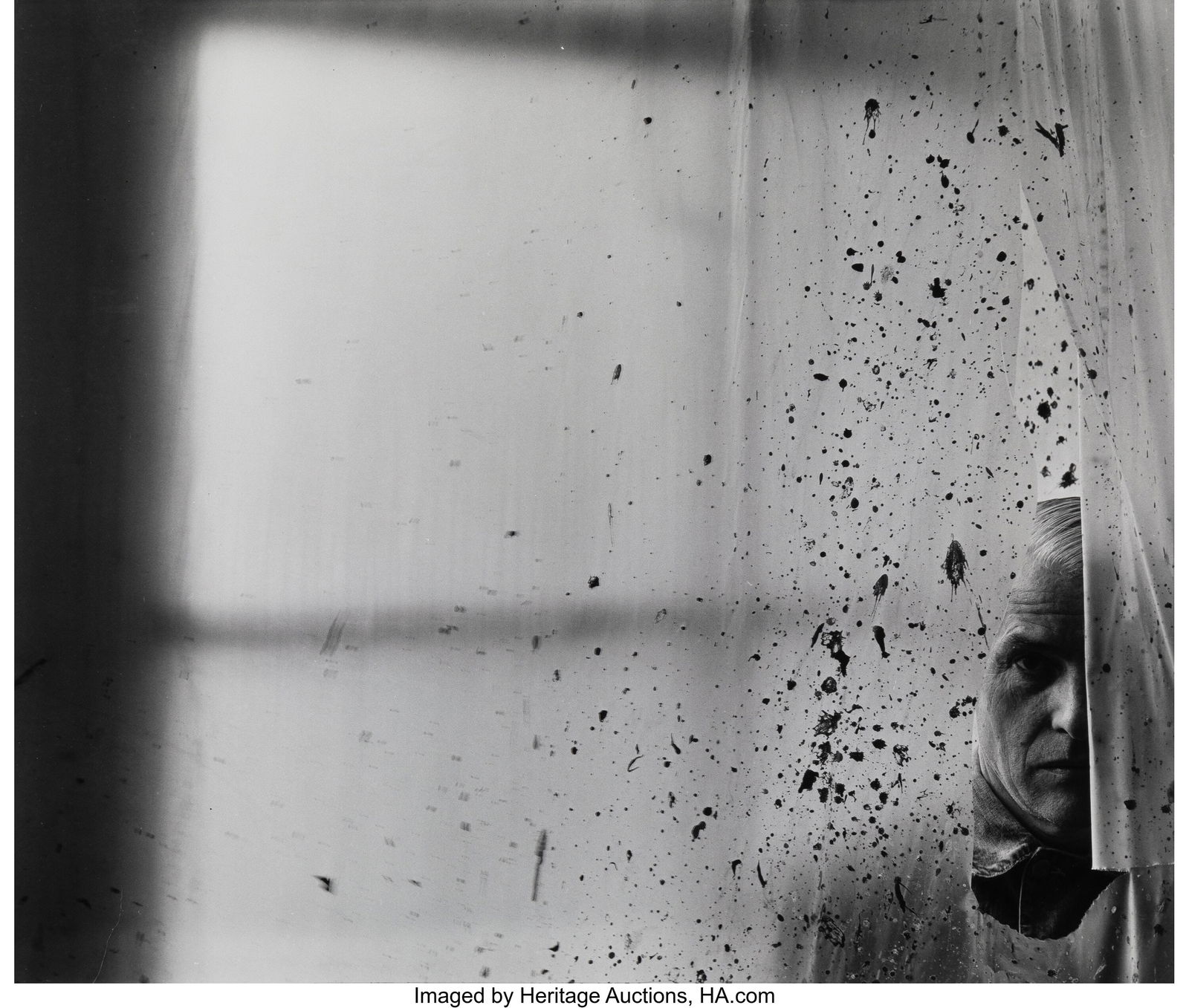 Arnold Newman (American, 1918-2006) William De K: Arnold Newman (American, 1918-2006) William De Kooning, New York City, 1959 Gelatin silver print, printed 1974 9-3/4 x 11-1/2 inches (24.8 x 29&pe