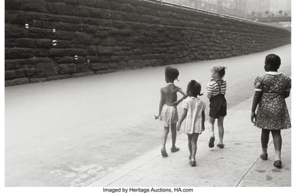 73236: Helen Levitt (American, 1913-2009) New York (Gir