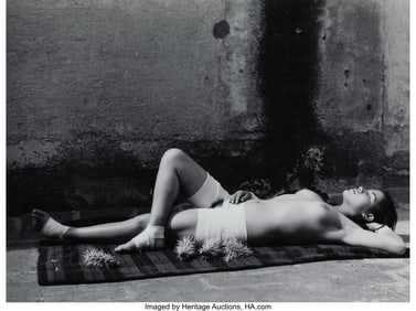 73242: Manuel Alvarez Bravo (Mexican, 1902-2002) La Bue
