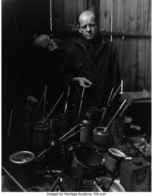 73209: Arnold Newman (American, 1918-2006) Jackson Poll