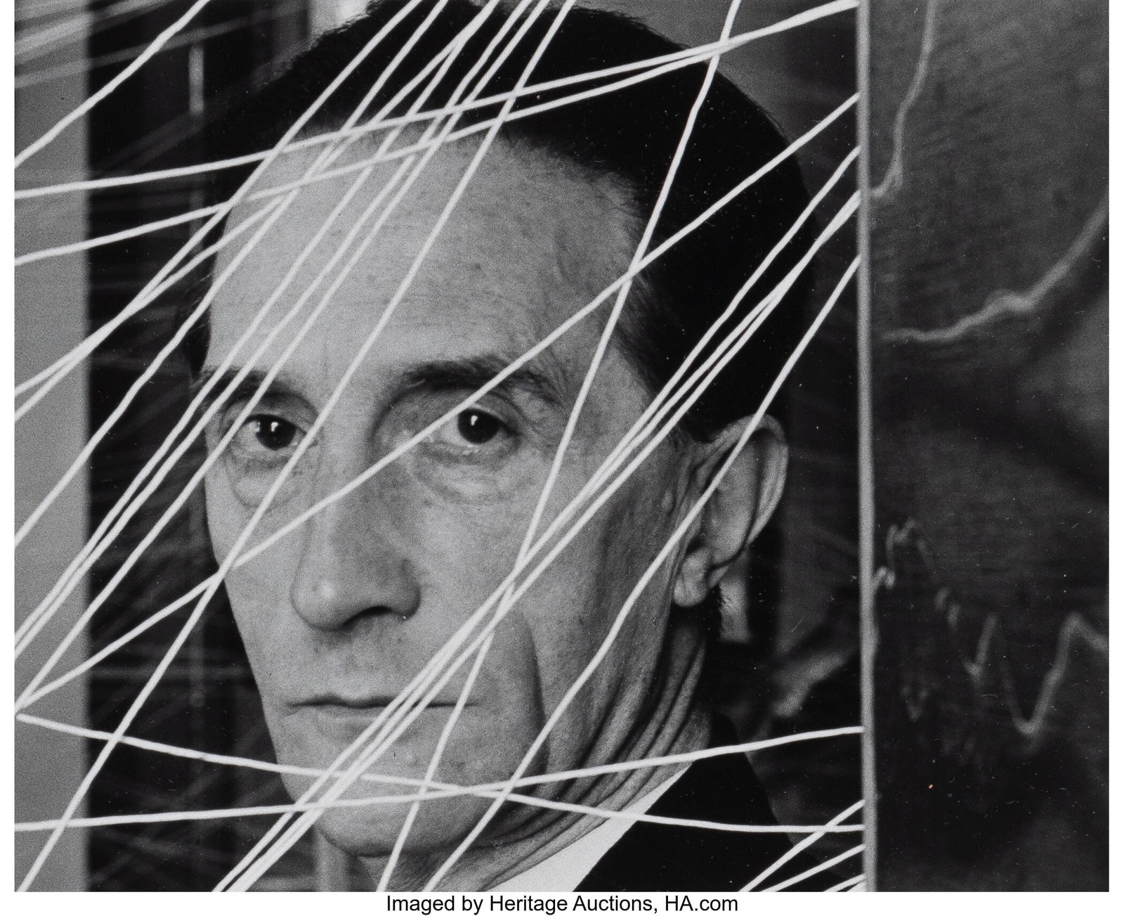 Arnold Newman (American, 1918-2006) Marcel Ducha: Arnold Newman (American, 1918-2006) Marcel Duchamp, New York City, 1942 Gelatin silver print, printed later 5 x 6 inches (12.7 x 15.2 cm) &lpa