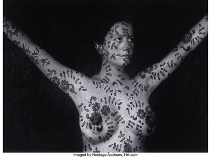 73279: Flor Garduno (Mexican, b. 1957) Carla, Mexico, 1: Flor Garduno (Mexican, b. 1957) Carla, Mexico, 1998 Gelatin silver print, printed 2001 13-1/4 x 17-5/8 inches (33.7 x 44.8 cm)
