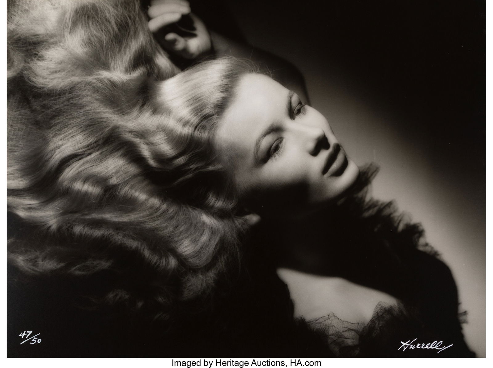 George Hurrell (American, 1904-1992) Portfolio I: George Hurrell (American, 1904-1992) Portfolio III (Complete with 10 works), 1930s-1940s Oversized gelatin silver prints, printed 1979 48 x 36 inches (121&pe