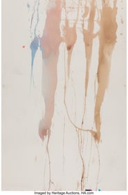 44014&colon; RETNA &lpar;b&period; 1979&rpar; Untitled Watercolor on wove pape