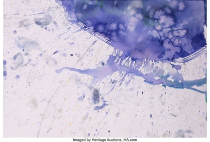 44050&colon; Studio of RETNA Untitled Watercolor on wove pape