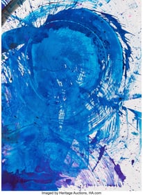 44043&colon; Studio of RETNA Untitled Watercolor on wove pape