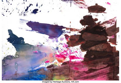 44031&colon; Studio of RETNA Untitled Watercolor on wove pape