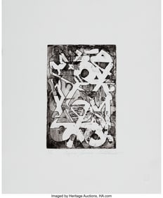 44011&colon; RETNA &lpar;b&period; 1979&rpar; Agua Sucia II&comma; 2012 Screenprint 