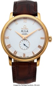 12013&colon; Omega Rose Gold "Prestige" De Ville Automatic Co