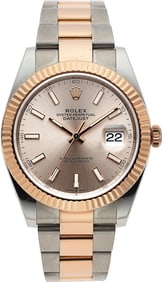 12038&colon; Rolex Datejust 41 Reference 126331 Two Tone Wris