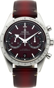 12016&colon; Omega Speedmaster 57' Burgundy Reference 3321241