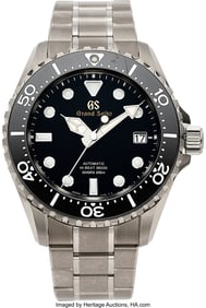 12020&colon; Grand Seiko Reference SBGH291 Hi-Beat Diver Tita