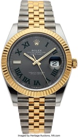 12033&colon; Rolex Datejust 41 Wimbledon Reference 126333 Two